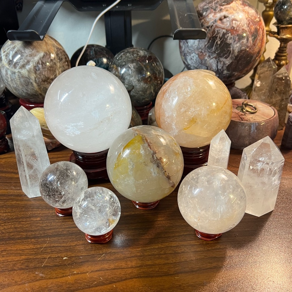 Clear Quartz Options